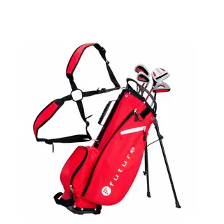 FastFold FastFold Future 5-Piece Junior Golf Set 2026 | Stand Bag (Unisex 8-10 Years) - Red