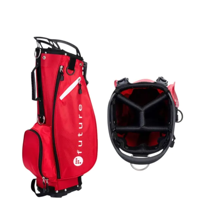 FastFold FastFold Future Set de Golf Junior de 5 Piezas 2026 | Bolsa de golf trípode (Unisex 8-10 Años) - Rojo