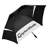 TaylorMade TaylorMade 68" Double Canopy Tour Golf Umbrella - Black White Grey