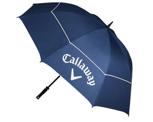 Callaway Callaway Shield 64 inch Double Canopy Golf Umbrella - Navy White