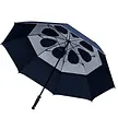 Callaway Callaway Shield 64 pulgadas Paraguas de golf de doble dosel - Azul Blanco