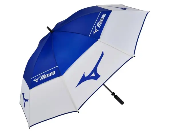Mizuno Mizuno Tour Paraguas de Golf de 68 Pulgadas 2025 - Azul Blanco