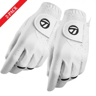 TaylorMade TaylorMade Stratus Tech Guante de Golf para Hombre 2026 (Para Golfistas Diestros) - PAQUETE DE 2