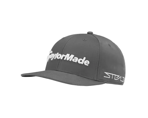 TaylorMade TaylorMade Tour Flatbill Gorra de Golf 2024 - Gris