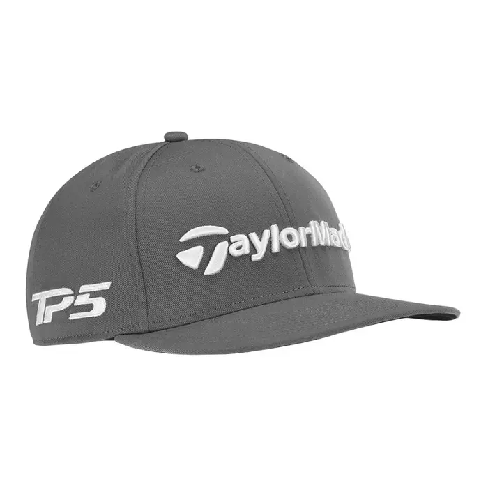 TaylorMade TaylorMade Tour Flatbill Gorra de Golf 2024 - Gris