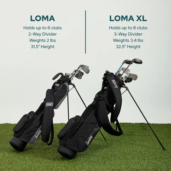 Sunday Golf Sunday Golf Loma XL Bolsa de golf trípode - Gris