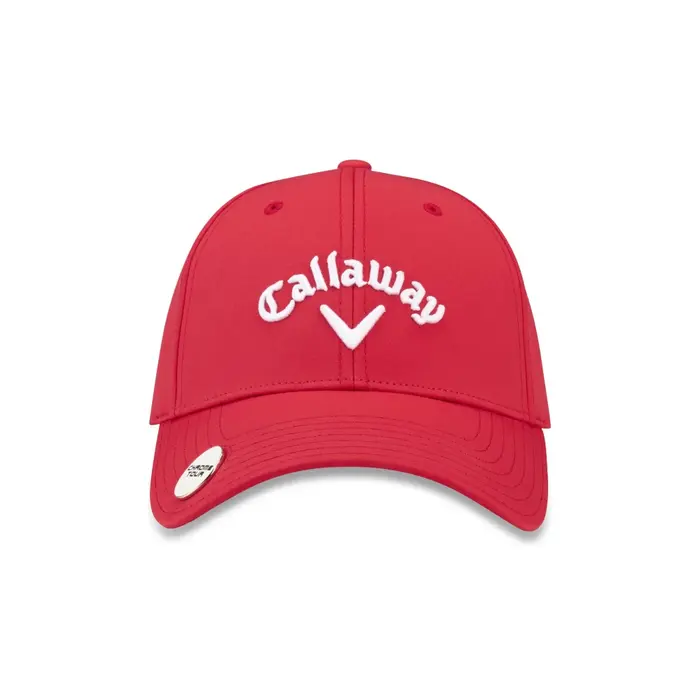 Callaway Callaway Stitch Magnet Gorra de golf 2026 - Rojo