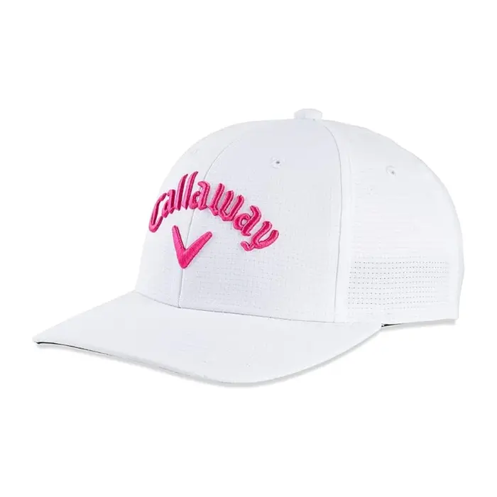 Callaway Callaway Junior Tour Golf Cap - White Pink