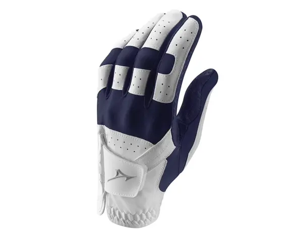 Mizuno Mizuno Guante de Golf Elástico - Azul Blanco (Golfistas Diestros)