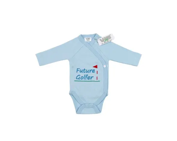 VIB VIB Nova Golf 'Future Golfer' Romper - Blue