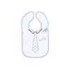 VIB Nova Golf 'Caddy' Bib - White Blue
