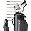 Wilson Wilson Profile Set de Golf Junior de 9 Piezas | Bolsa de golf trípode - Negro Gris (11-14 Años)