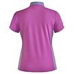 Island Green Island Green Polo de Mujer con Cuello Mandarín y Estampado Geométrico - Rosa