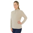 Pure Golf Pure Golf Sorell Lined Jumper (Margot Knit) – Oyster