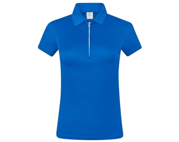 Pure Golf Pure Golf Thrive Cap Sleeve Polo Shirt - Royal Blue
