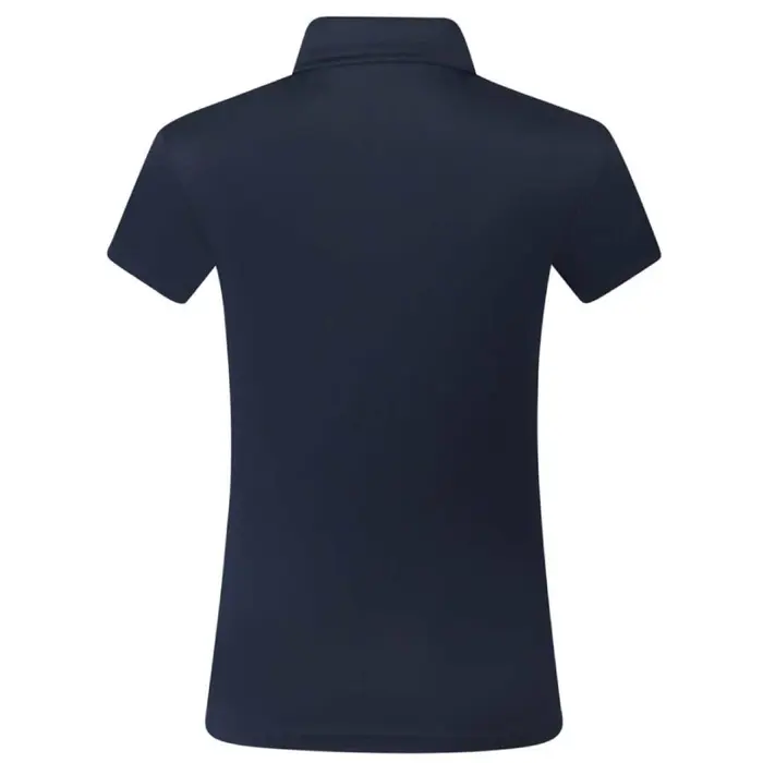 Pure Golf Pure Golf Thrive Cap Sleeve Polo Shirt - Navy Blue