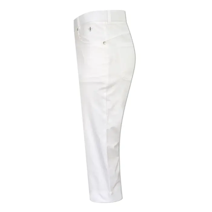Pure Golf Pure Golf Trust2 Capri Women’s Golf Trousers - White