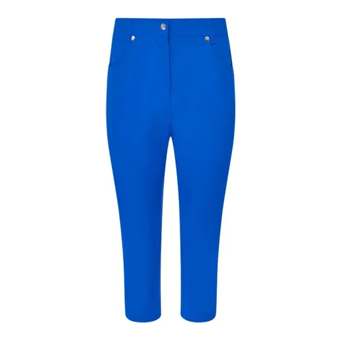 Pure Golf Pure Golf Trust2 Capri Women’s Golf Trousers - Royal Blue