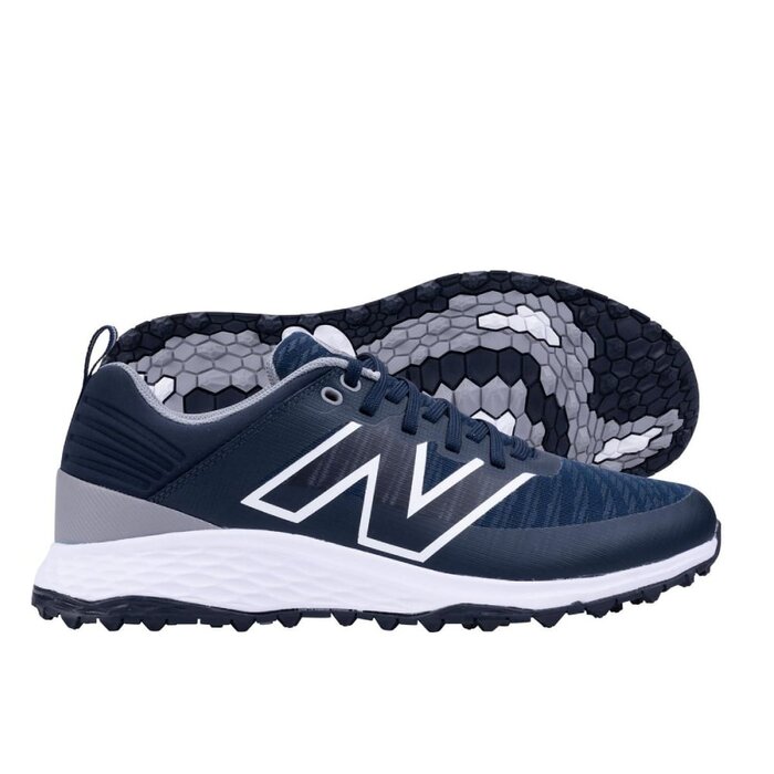 New Balance Golf New Balance Fresh Foam Contend V2 SL Zapatos de Golf para Hombre - Azul Gris