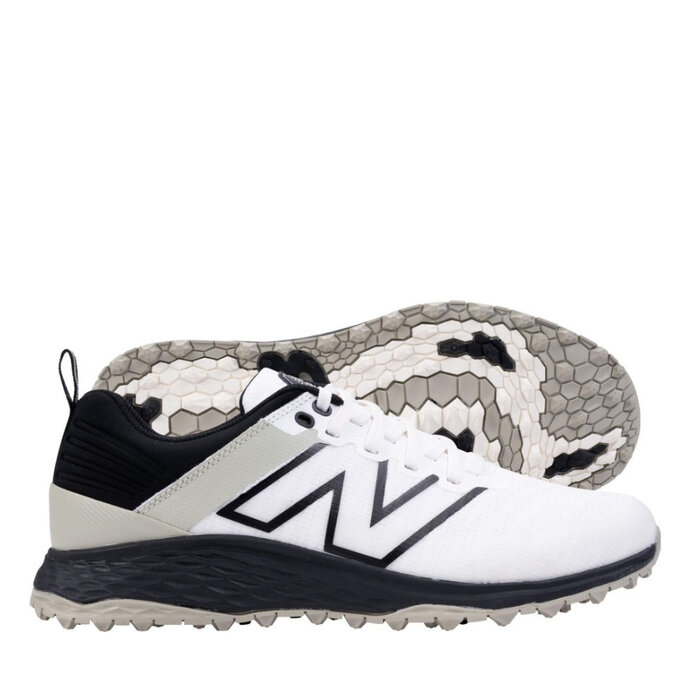 New Balance Golf New Balance Fresh Foam Contend V2 SL Zapatillas de Golf para Hombre - Blanco Crema