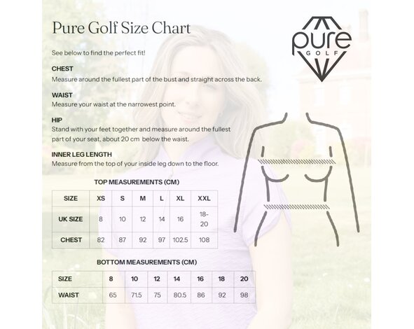 Pure Golf Pure Golf Mist2 Full Zipped Mid Layer Jacket - Morado