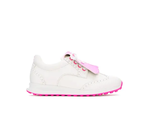 Duca del Cosma Duca del Cosma Belezza 2 Ladies Golf Shoes - White Pink