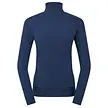 Pure Golf Pure Golf Sarah Roll Neck Sweater with Fur Lining - Navy