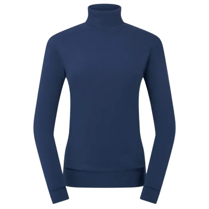 Pure Golf Pure Golf Sarah Jersey de Cuello alto con Forro de Pelo - Azul Marino