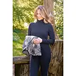 Pure Golf Pure Golf Sarah Roll Neck Sweater with Fur Lining - Navy