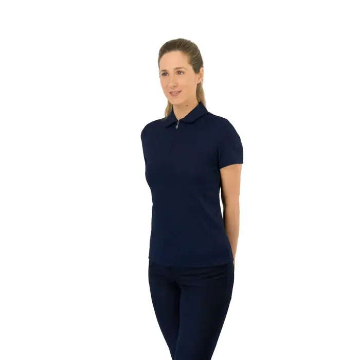 Pure Golf Pure Golf Rebecca Lily PWP Short Sleeve Polo Golf Shirt - Navy