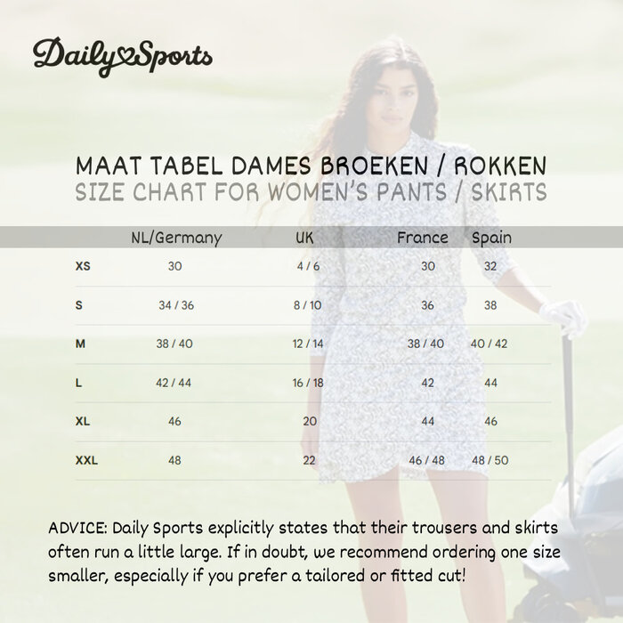 Daily Sports Daily Sports Dull Printed Wrap Golf Skort - Abstract Swirl