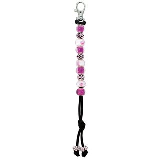 Surprizeshop Contador de golpes Surprizeshop con cuentas de cristal - Rosa