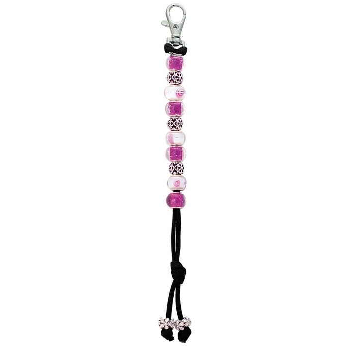 Surprizeshop Contador de golpes Surprizeshop con cuentas de cristal - Rosa