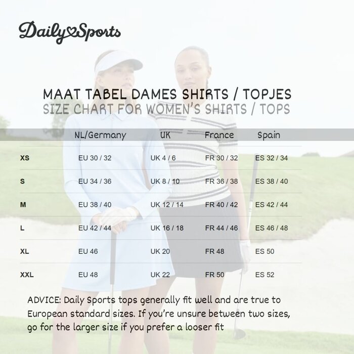 Daily Sports Daily Sports Madelene Polo de Golf Manga Corta - Azul Marino