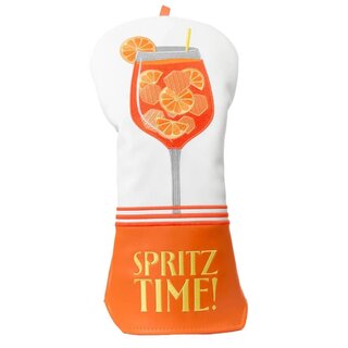 Surprizeshop Surprizeshop 'Spritz Time' Driver Headcover - White Orange