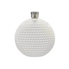 Surprizeshop Surprizeshop Golf Ball Hip Flask - White