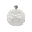 Surprizeshop Surprizeshop Golf Ball Hip Flask - White