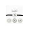Surprizeshop Hairband Ball Marker Set - Silver