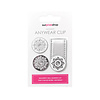 Surprizeshop Golf Ball Marker with Magnetic Clip Set - Silver