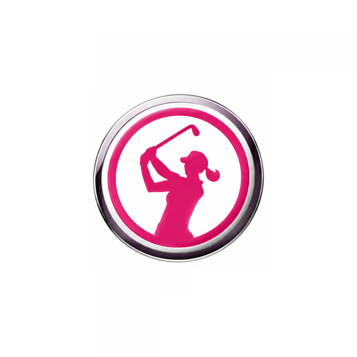 Surprizeshop Surprizeshop 'Lady Golfer'Retractable Golf Pencil - Pink