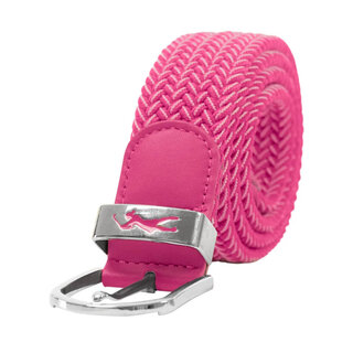 Surprizeshop Surprizeshop Webbing Belt Ladies - Pink White