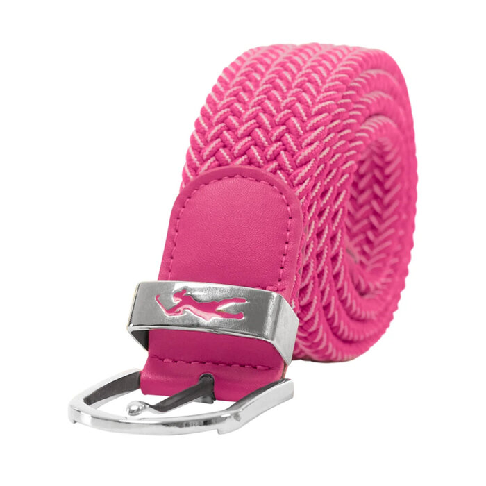 Surprizeshop Surprizeshop Webbing Belt Ladies - Pink White