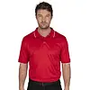 Island Green Performance Hombre Polo de Golf - Rojo