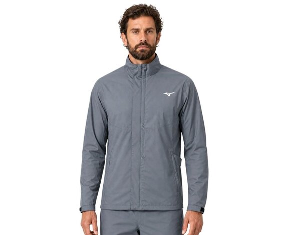 Mizuno Mizuno Arc Waterproof Jacket - Slate Grey