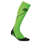 CEP pro+ night run socks 2.0, fl.green/ black, women II