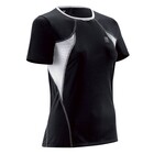 CEP active run rec tee, women, black, XS