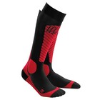 CEP progressive+ skiing race socks, women, black/red, III