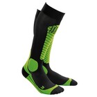 CEP progressive+ skiing race socks, women, black/green, III