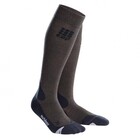 CEP pro+ outdoor merino socks, women, brown/black, III