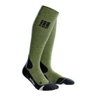 CEP pro+ outdoor merino socks, women, green/black, II